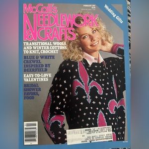 Lot of 6 1987 McCall's Needlework and Crafts Magazines